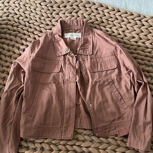 Treasure & Bond Mauve Utility Jacket